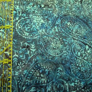 Bali Batik: Paisley Petrol